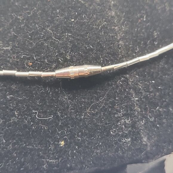 Native American Sterling Silver Bird Totem Fetish Necklace 14in - Picture 5 of 5